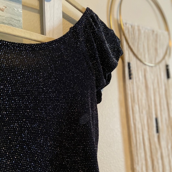 Forever 21 black crop. SO cute. Never worn. - Picture 2 of 3